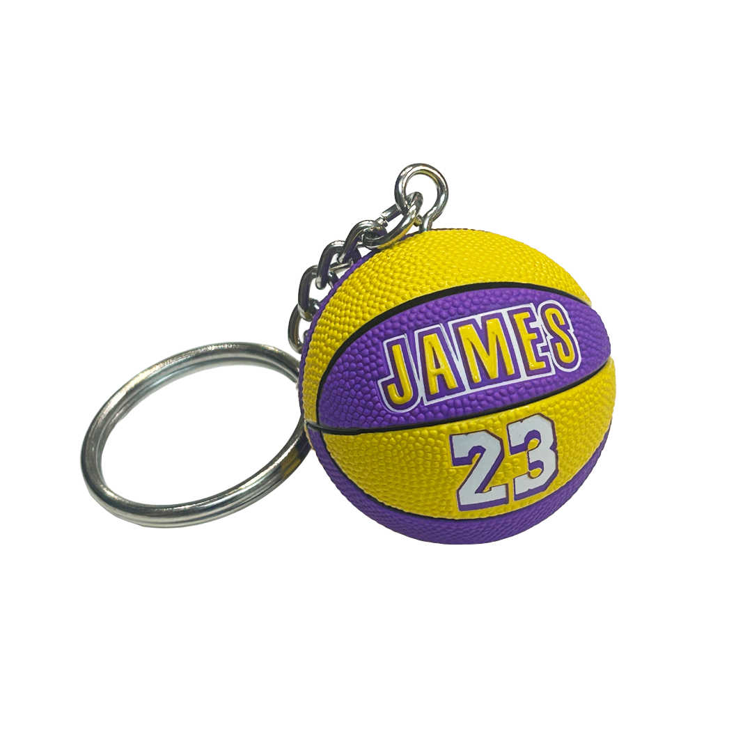 Lebron James 23 Basketball Keyring