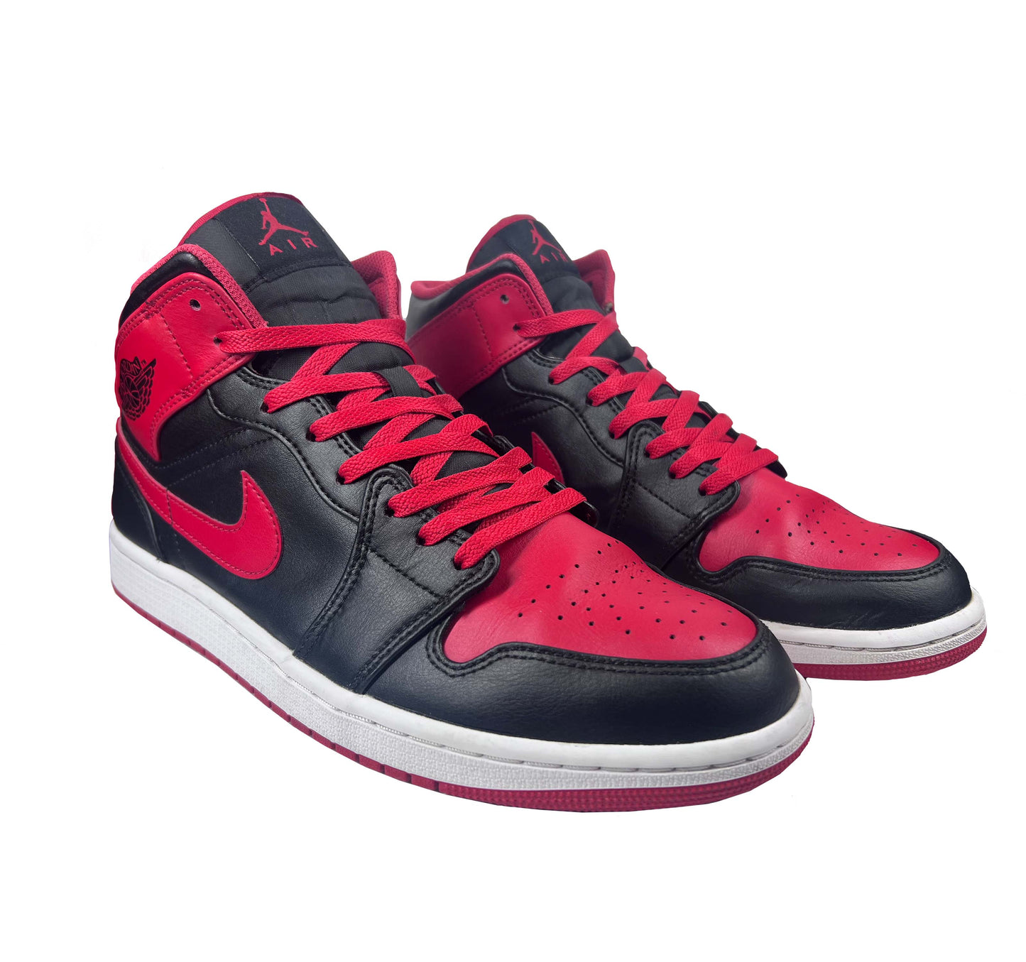 Nike Air Jordan 1 Mid Bred UK10 *ReNew
