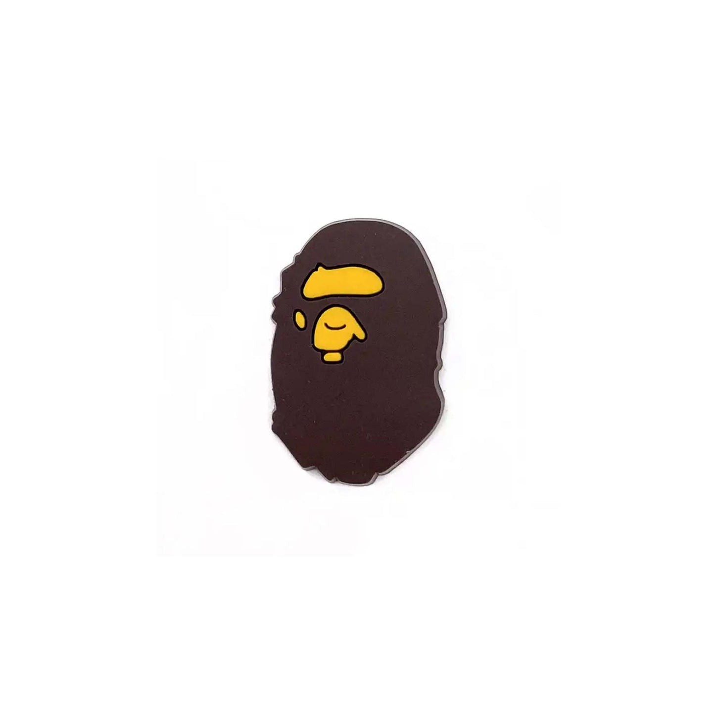 Bape Head Croc Charm