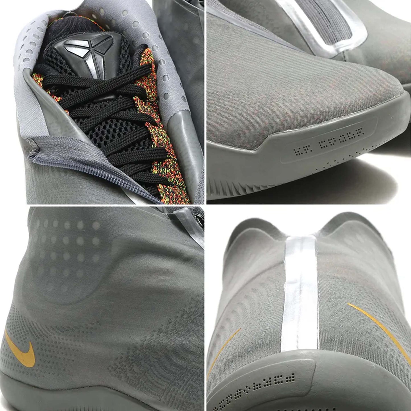 Nike Kobe 11 Alt Tumbled Grey UK12