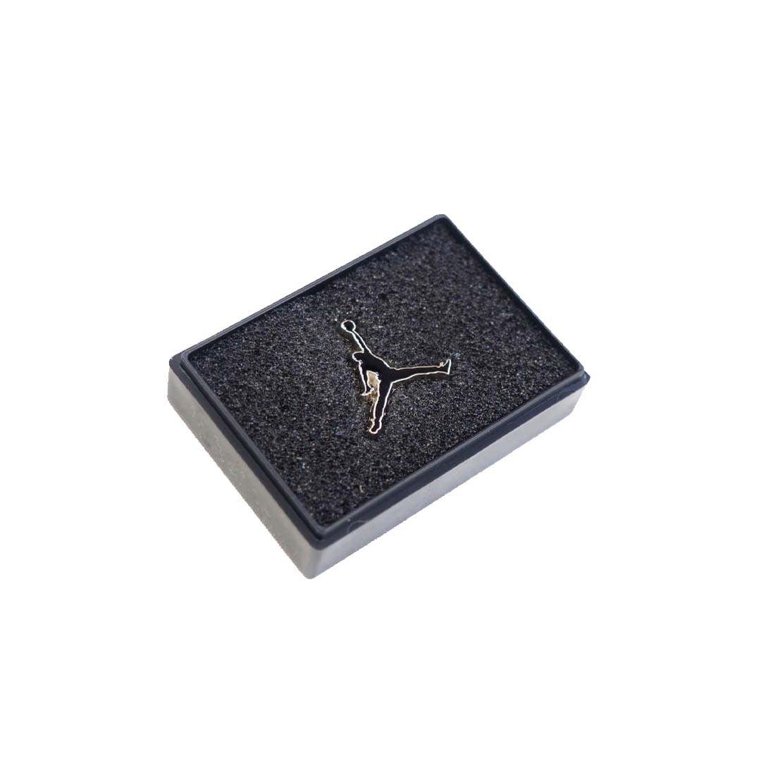 Jumpman Pin Badge Black
