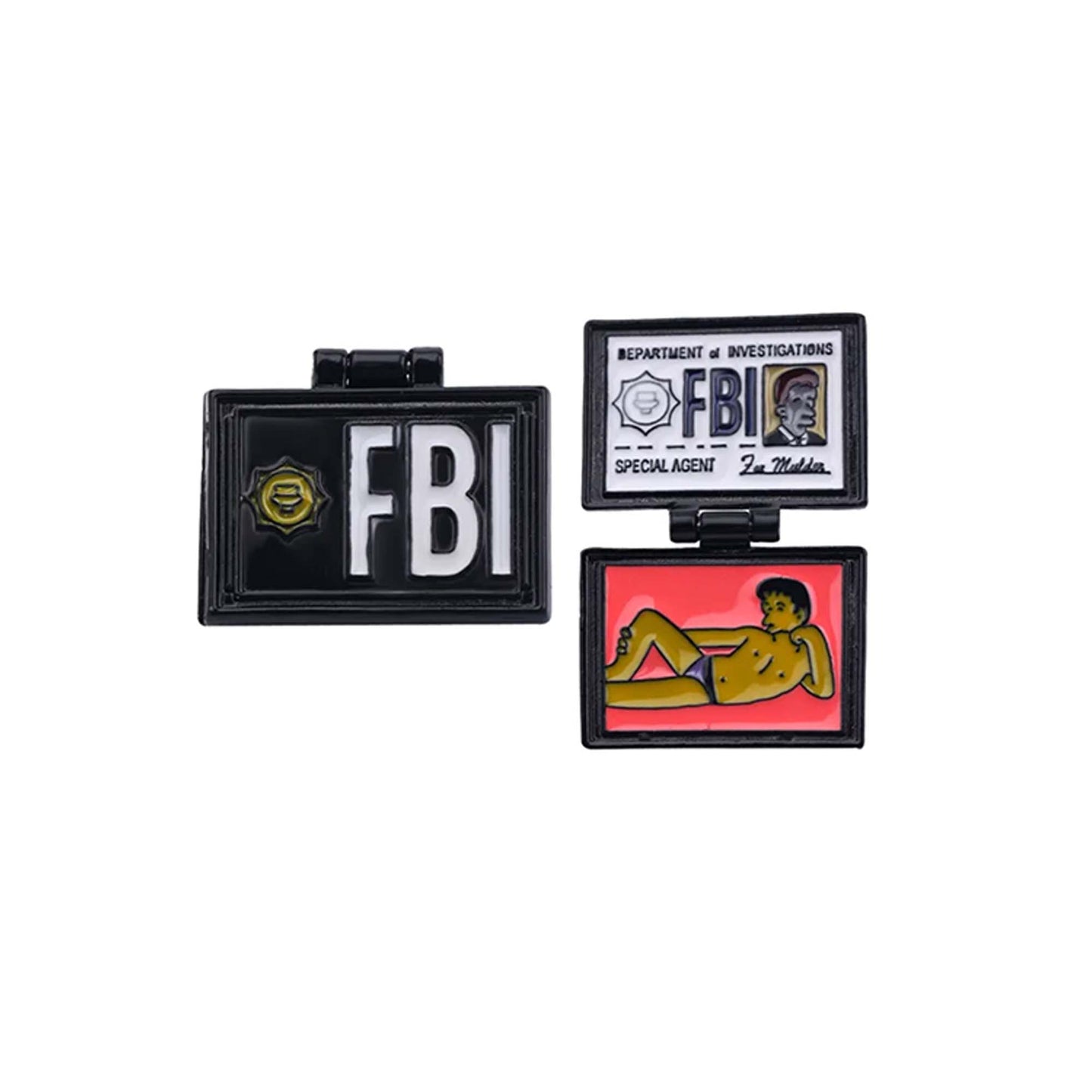 Inspired By X Files FBI Pin Badge