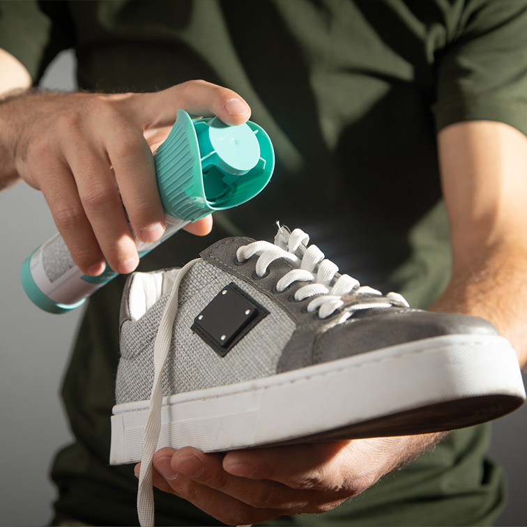Hype23 Sneaker Cleaning Spray - Premium Shoe Care Solution in Action