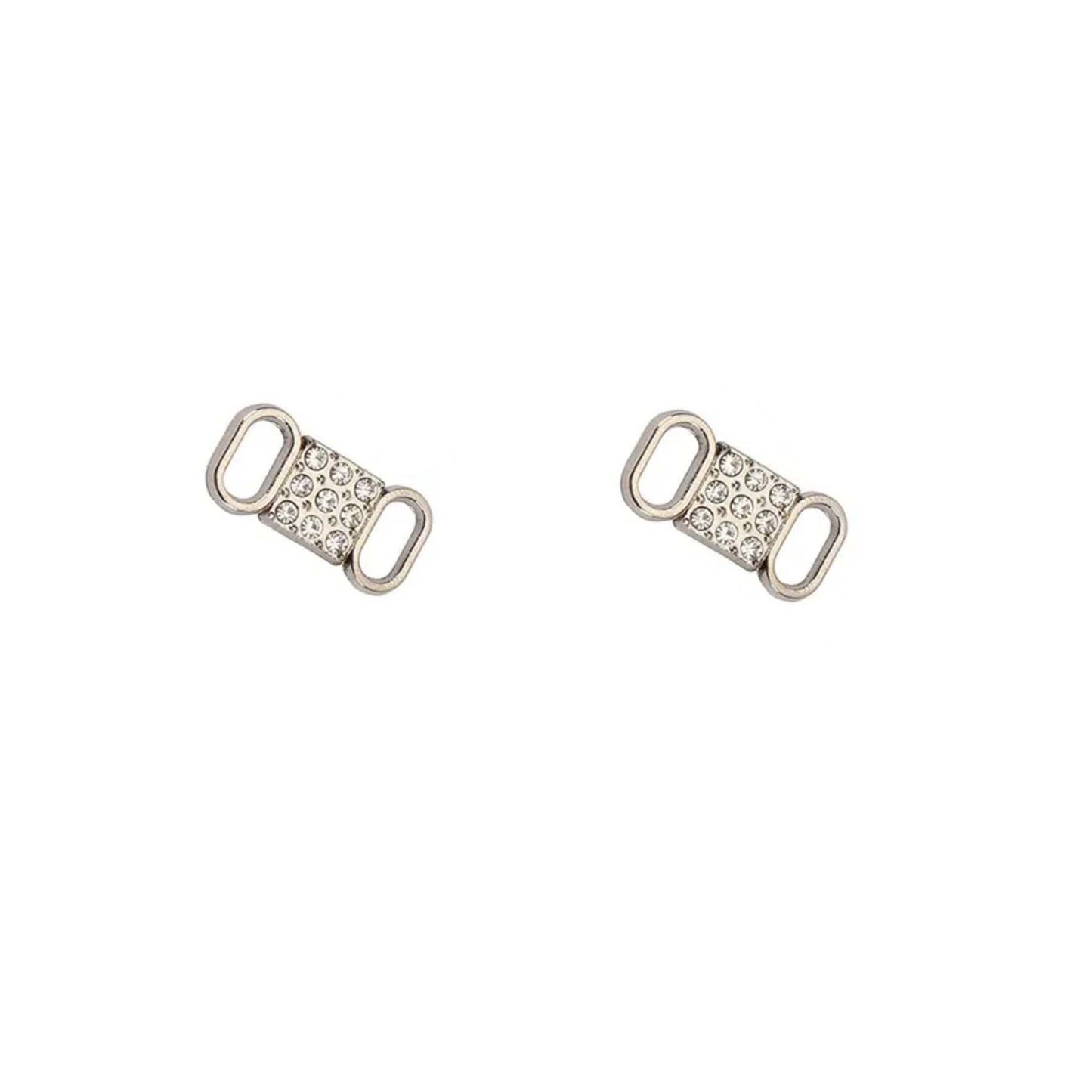 Small Silver Jewel Lace Buckle