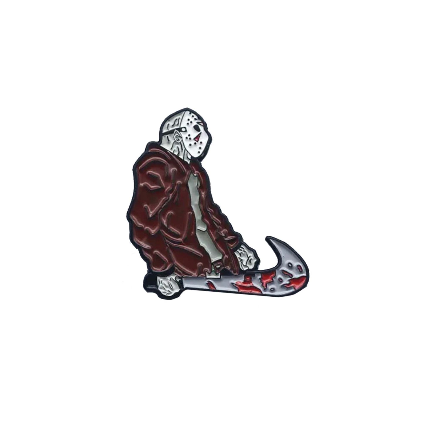 Jason X Nike Pin Badge