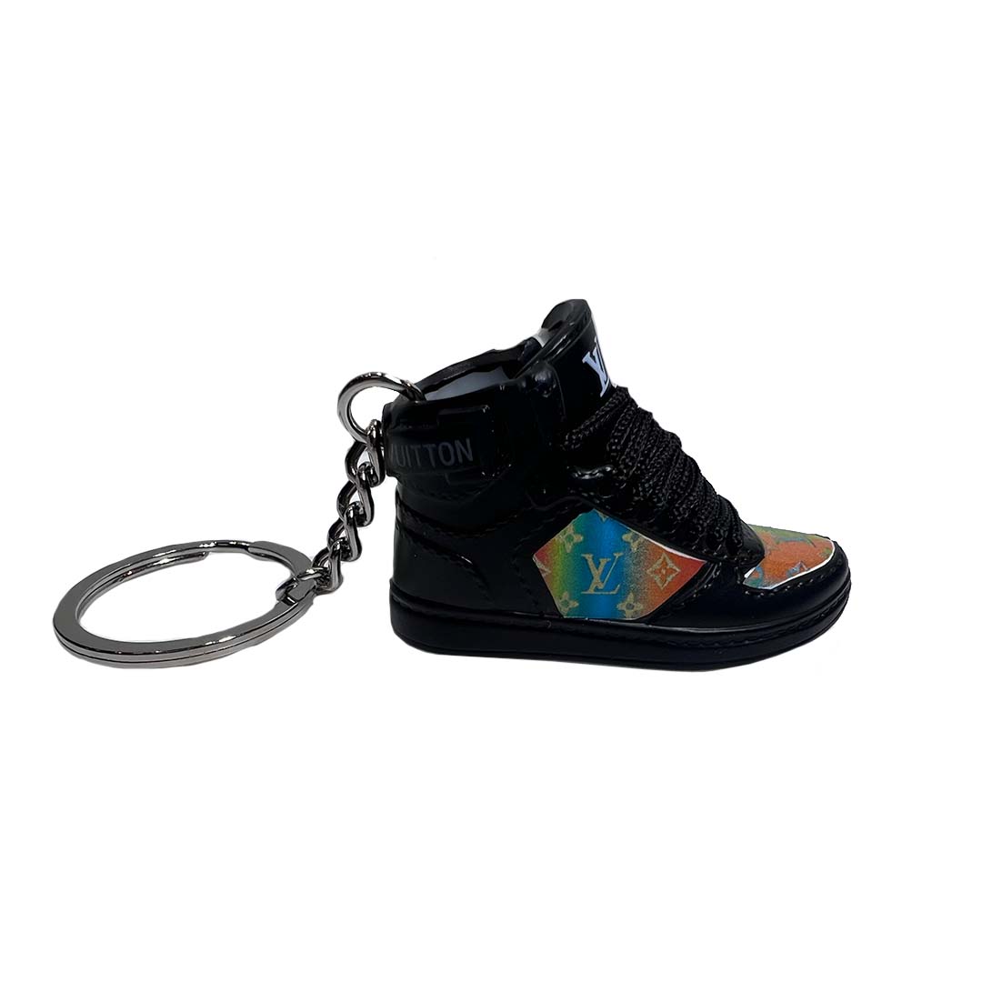Inspired By Lv High Black Keyring