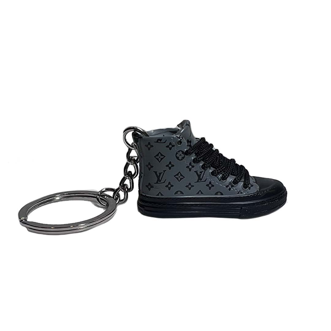 Inspired By Lv High Black Keyring
