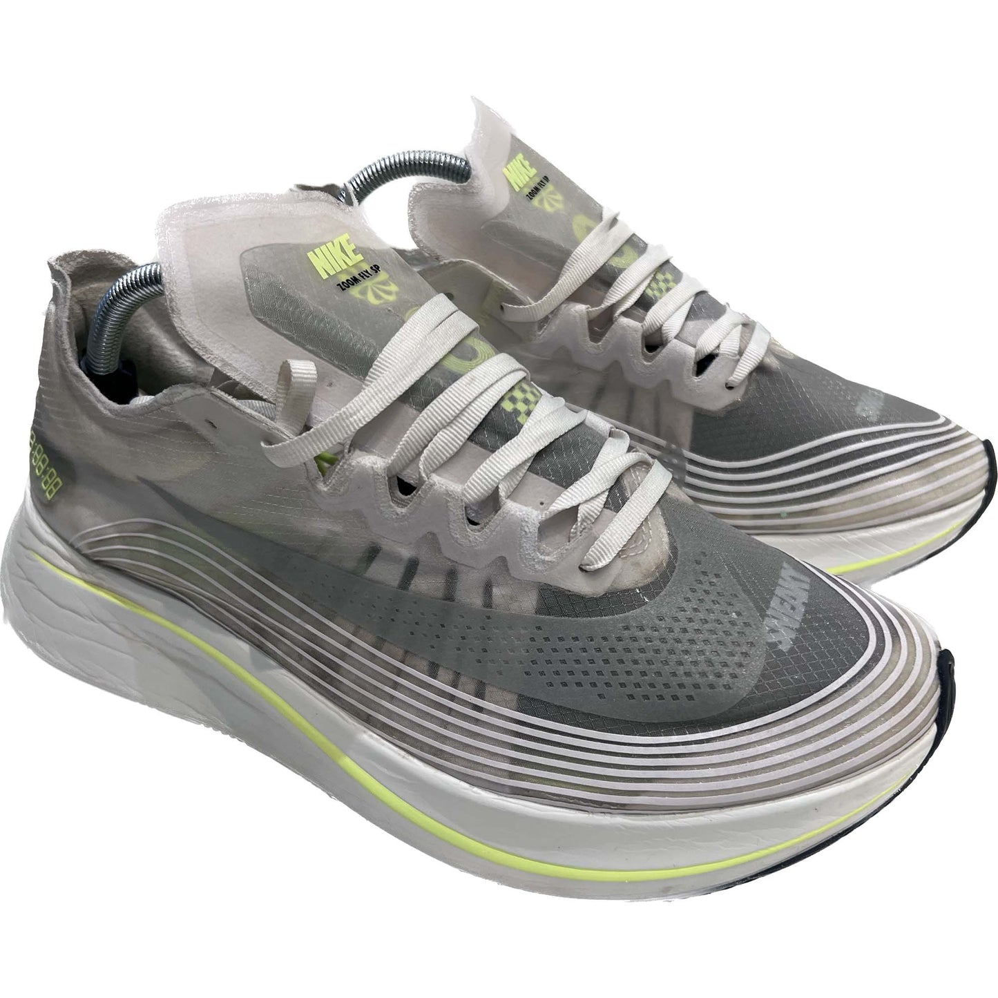 Nike Zoom Fly White Volt UK10 *PL