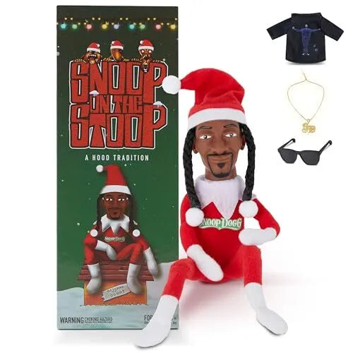 Snoop on a Stoop Christmas Elf Doll