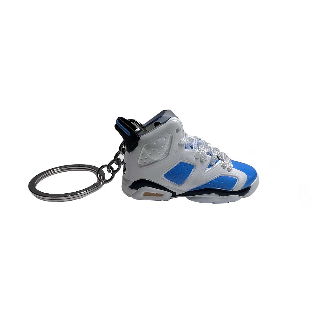 Inspired by Jordan 6 UNC Keyring