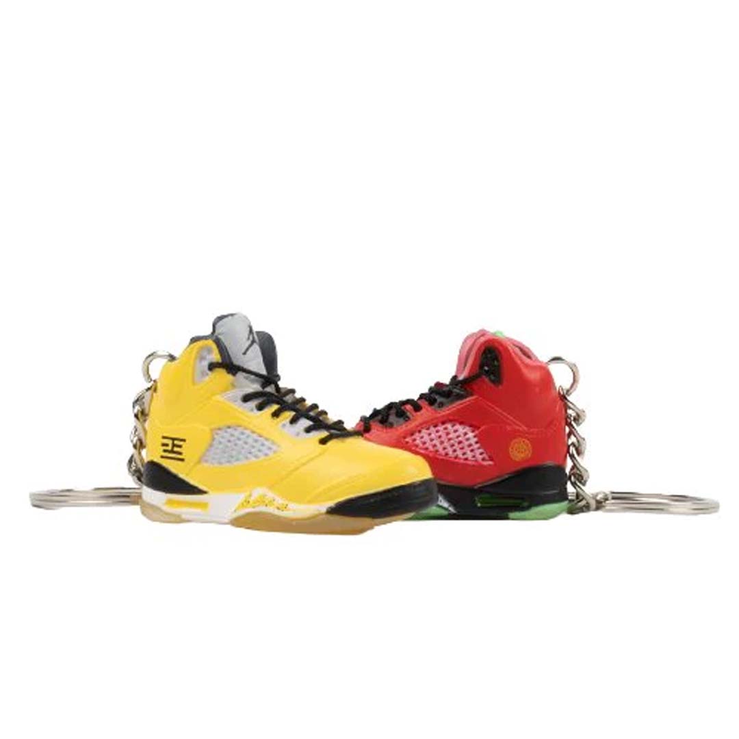 Inspired By Jordan 5 What The Keyring