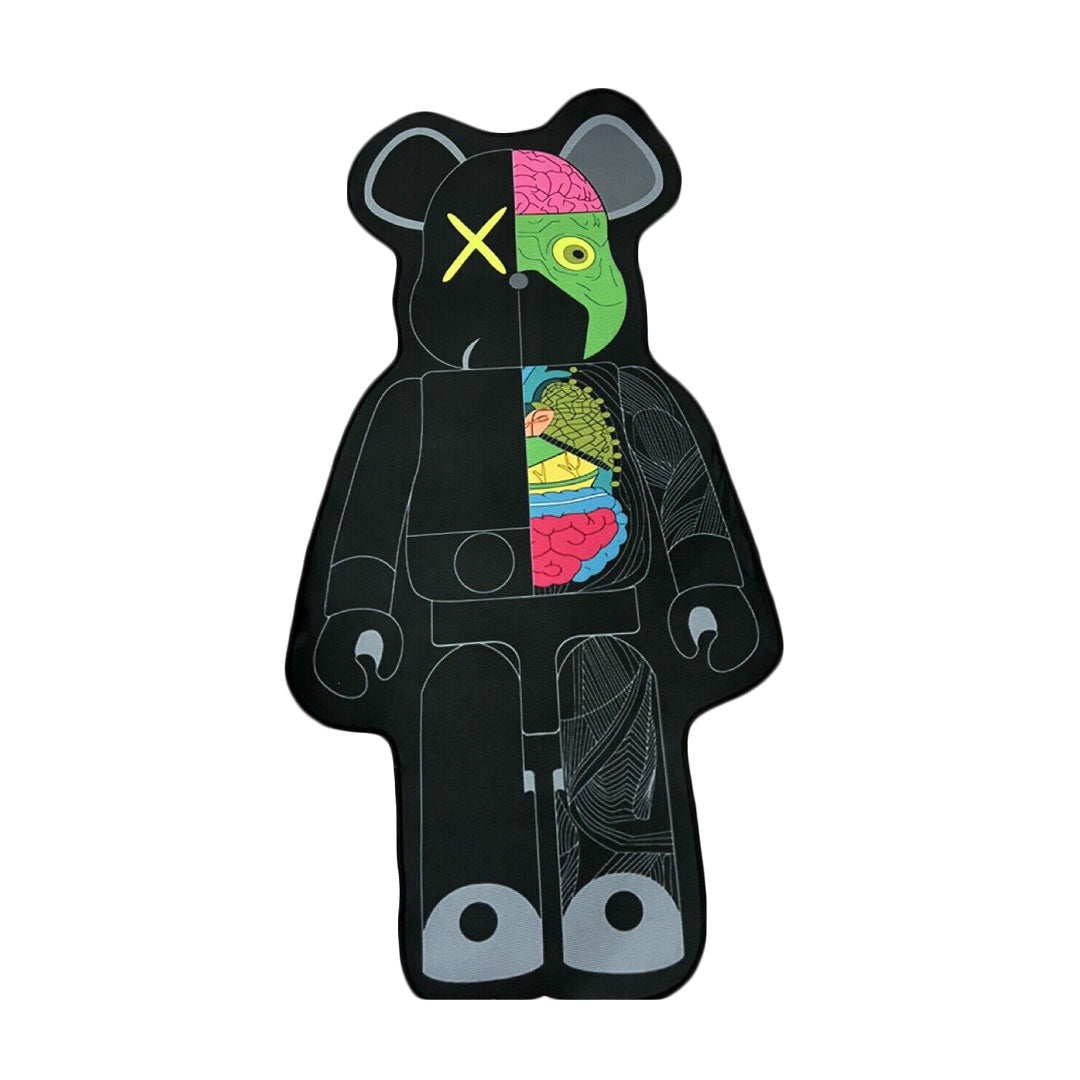 Inspired by KAWS Bear Brick (Multi-Colour) Mat Rug