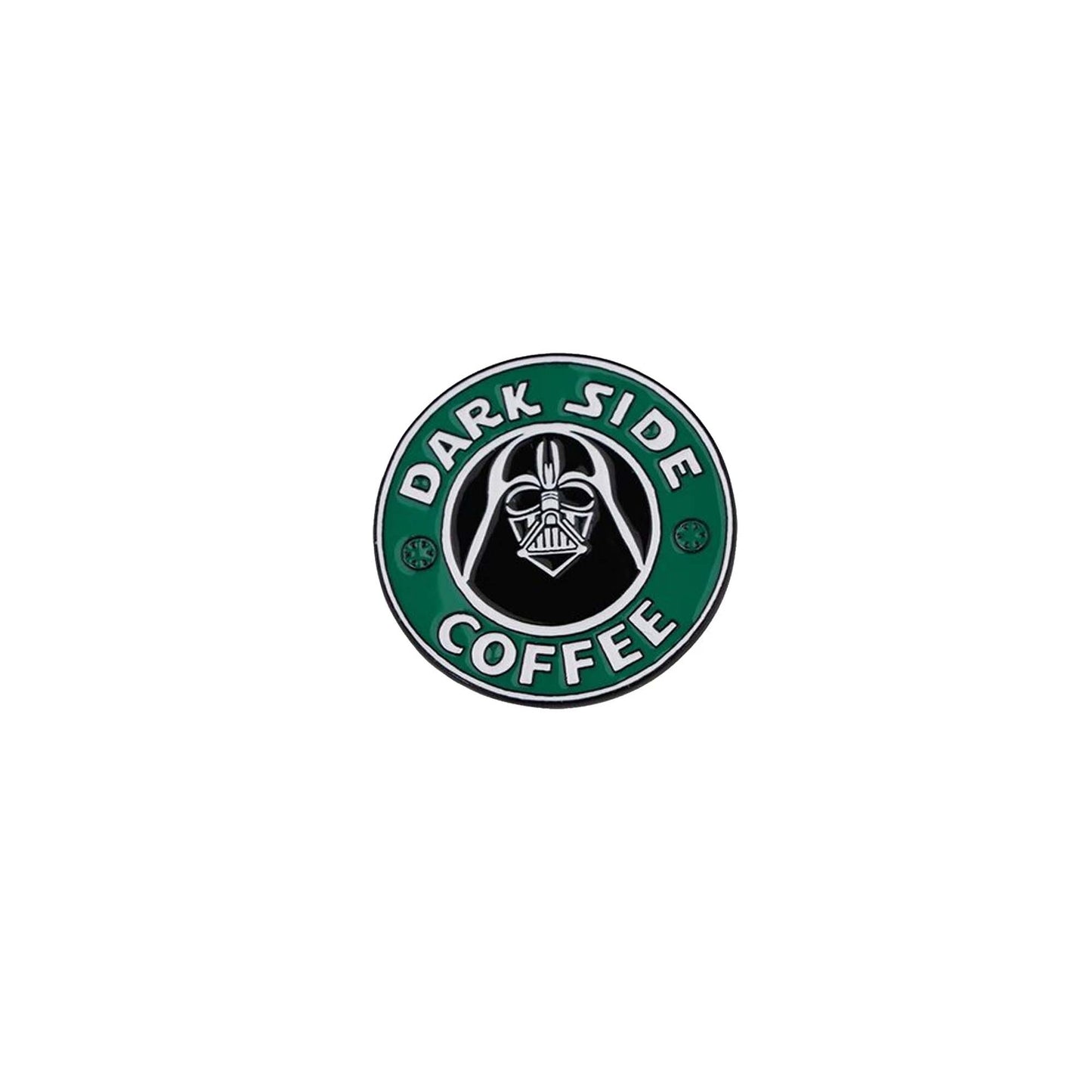 Dark Side Coffee Pin Badge