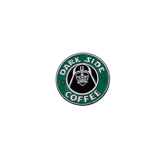 Dark Side Coffee Pin Badge