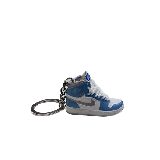 Inspired By Jordan 1 Blue Grey Keyring