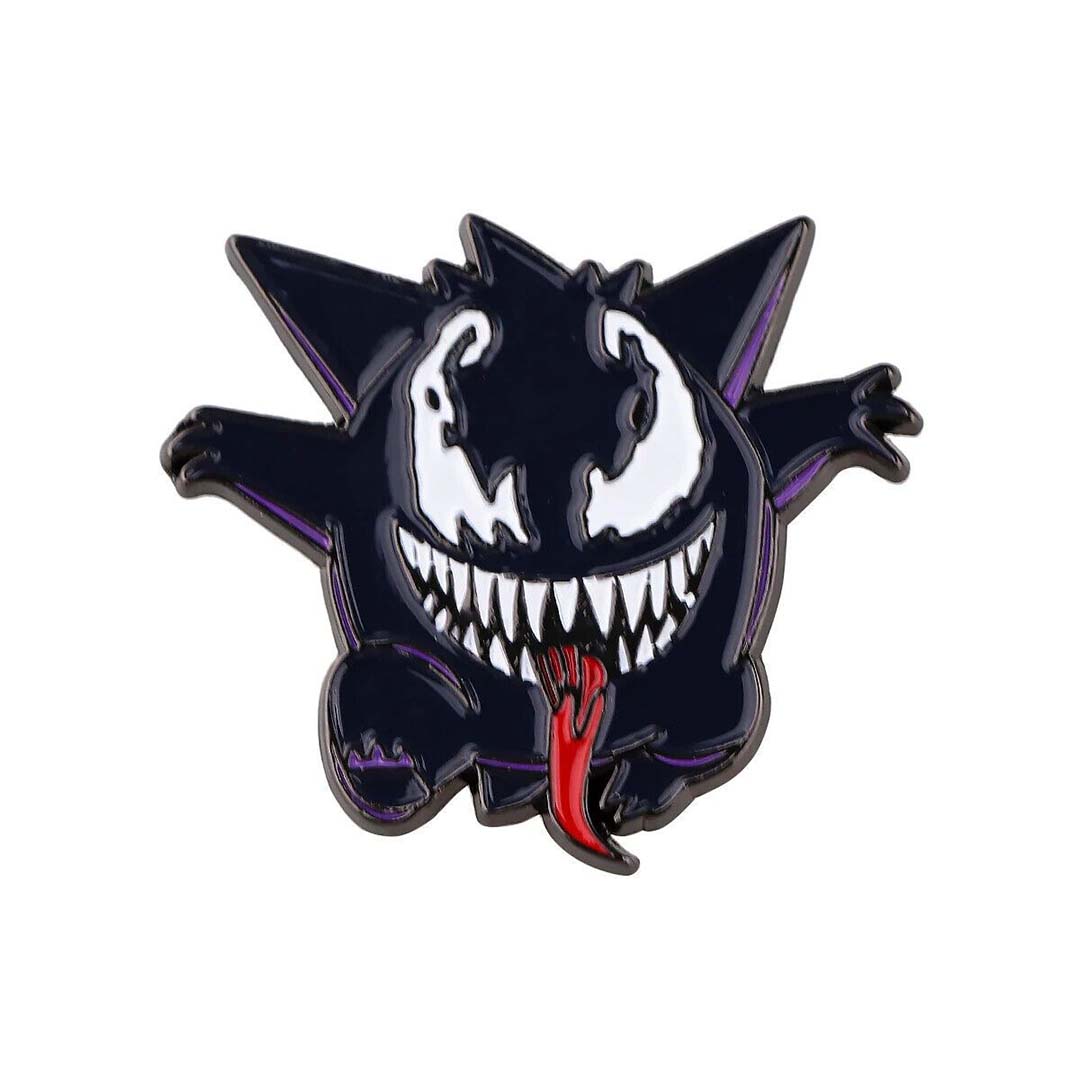 Venomised Gengar Pin Badge