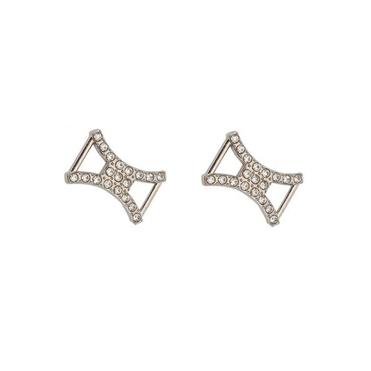 Silver Jewel Lace Buckle