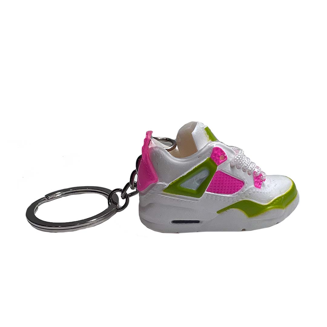 Inspired by Jordan 4 Pink Neon Keyring