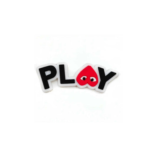 CDG Play Croc Charm