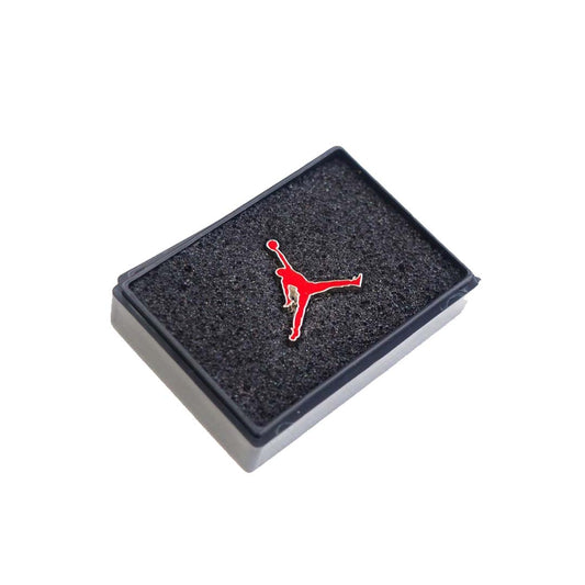 Jumpman Pin Badge Red
