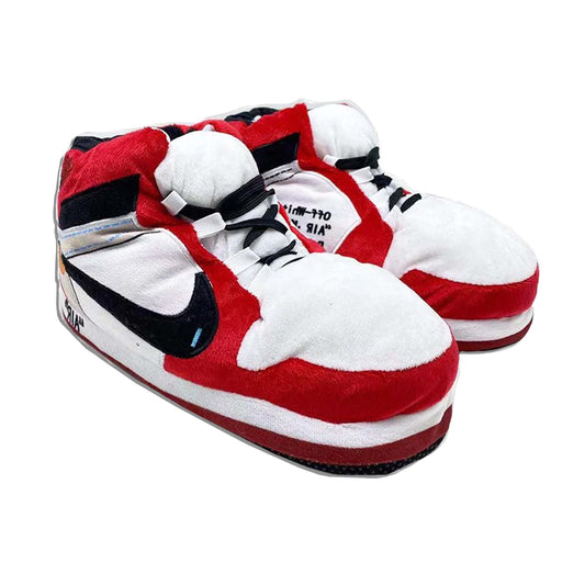 Off White X Jordan 1 Slippers "Chicago"