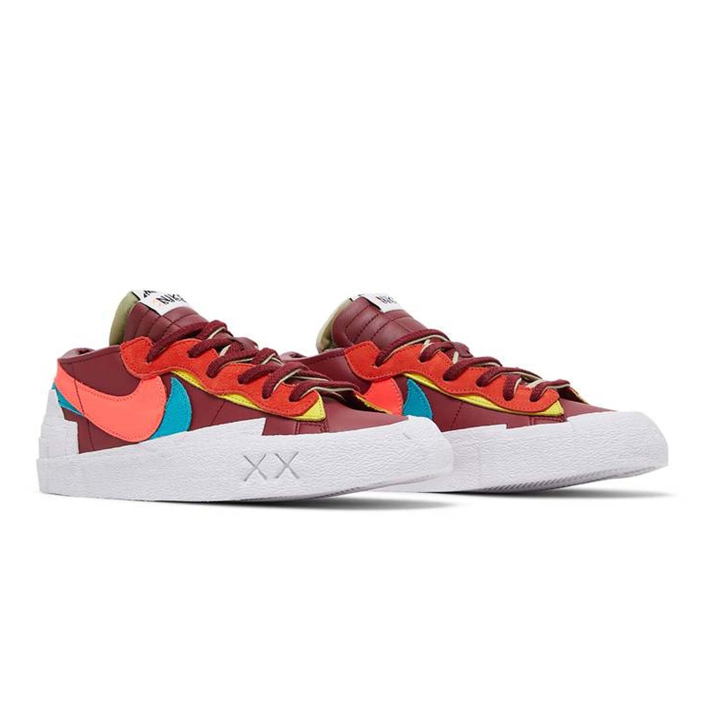 KAWS x Sacai x Nike Blazer Low ‘Team Red’ UK14