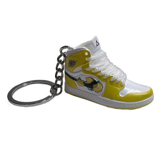 Inspired By Jordan 1 Yellow Rose Keyring