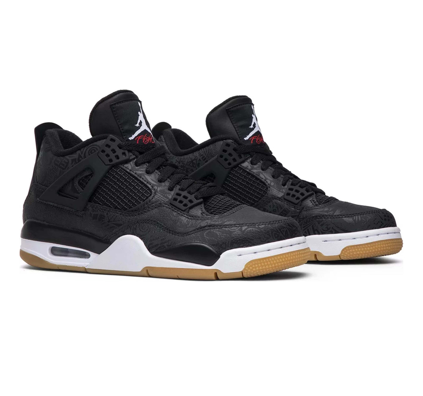 Nike Air Jordan 4 "Laser Black Gum" *ReNew